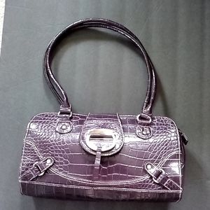 Textured Purple purse